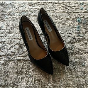 Black croc Steve Madden